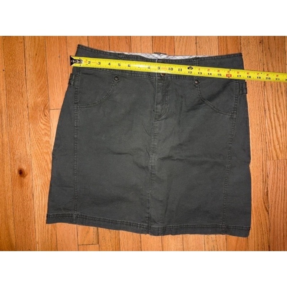Columbia Sportswear Women Gray Utility Mini Skirt‎ Size 12 T57-18
